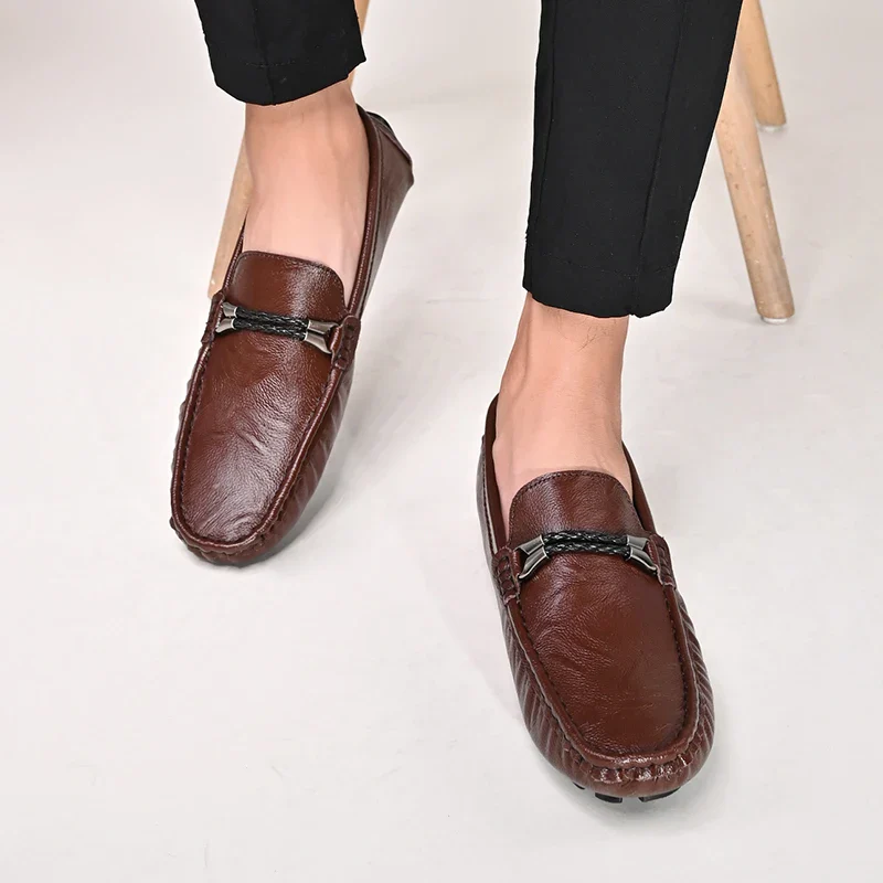 Kosmo Genuine Leather Loafers