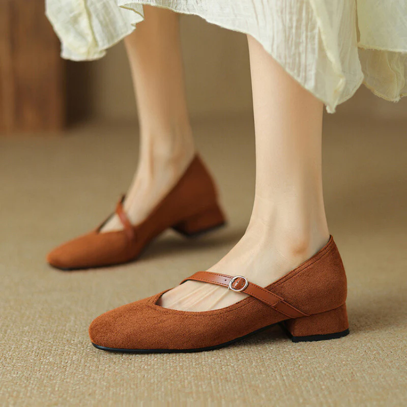 Elura Suede Heels