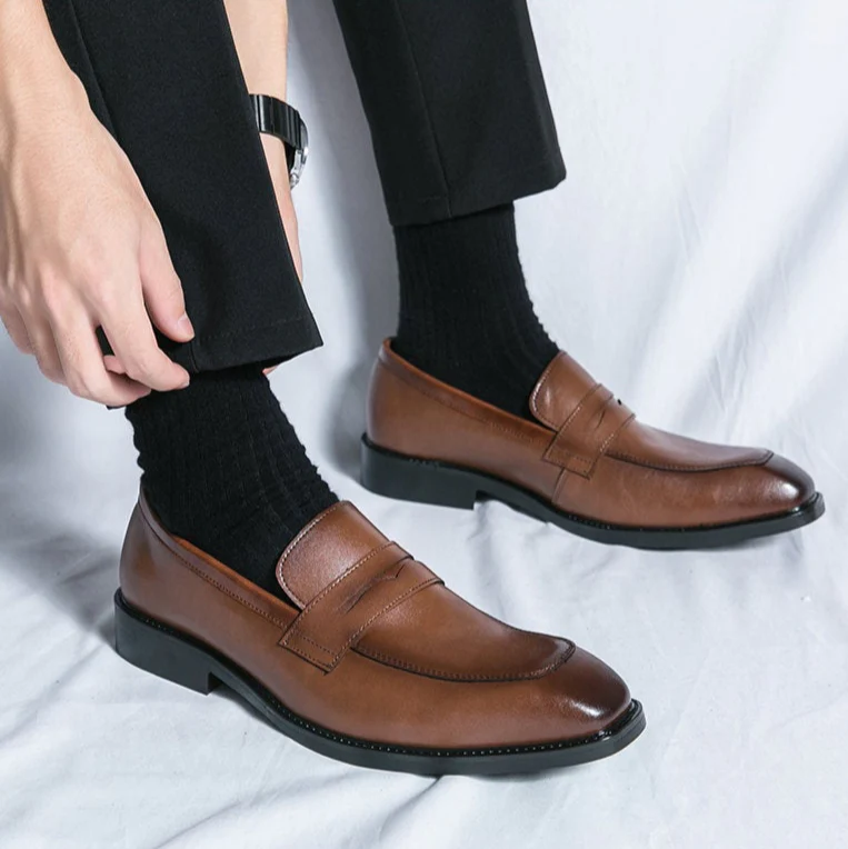 Renaud Penny Loafers