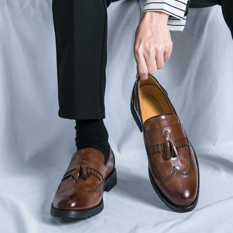 Elixor Genuine Leather Loafers