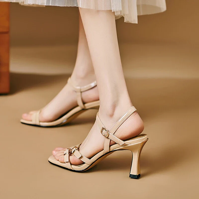 Solene Genuine Leather Sandals