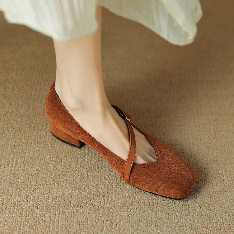 Elura Suede Heels