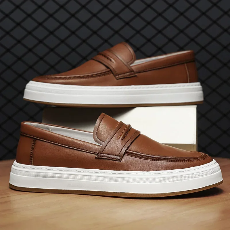 Moico Genuine Leather Loafers