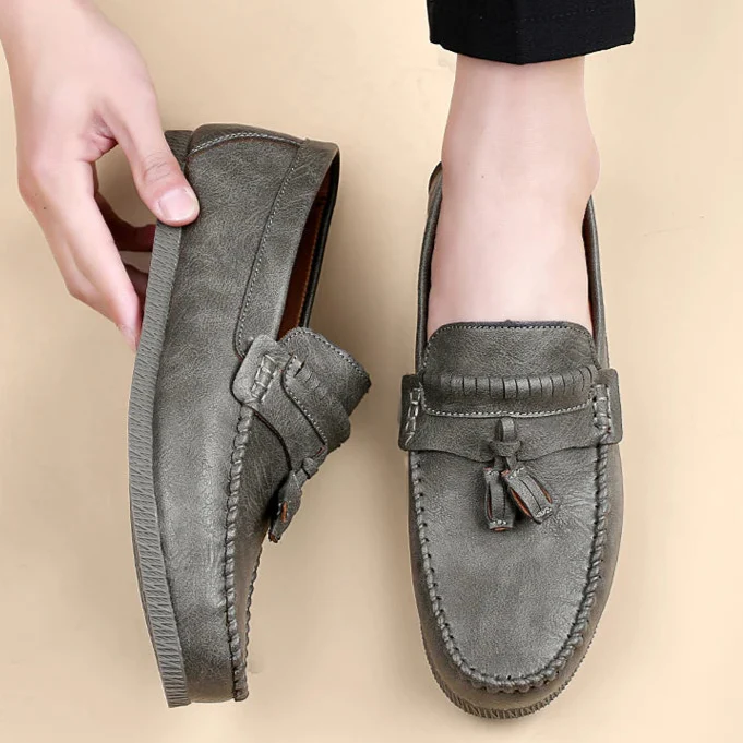 Moclyn Leather Loafers