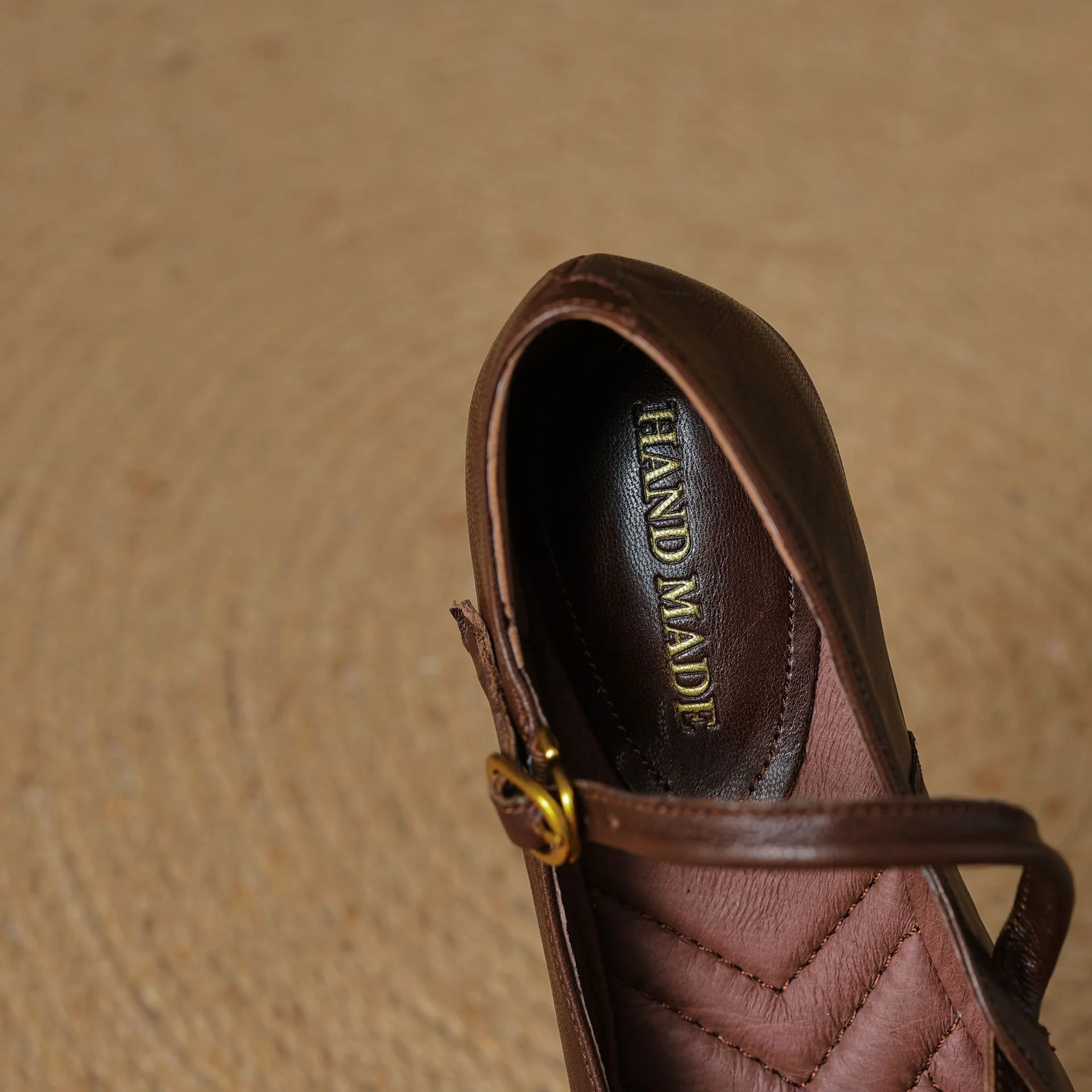 Norie Genuine Leather Flats