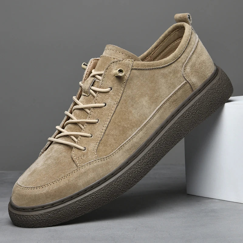 Zalver Genuine Suede Sneakers