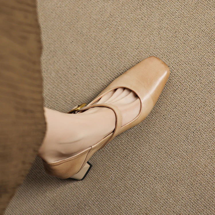 Kelis Genuine Leather Heels