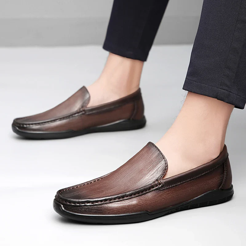 Jorven Genuine Leather Loafers