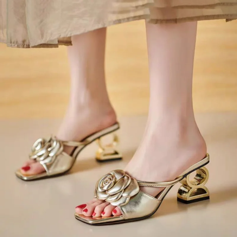 Rosette Heels