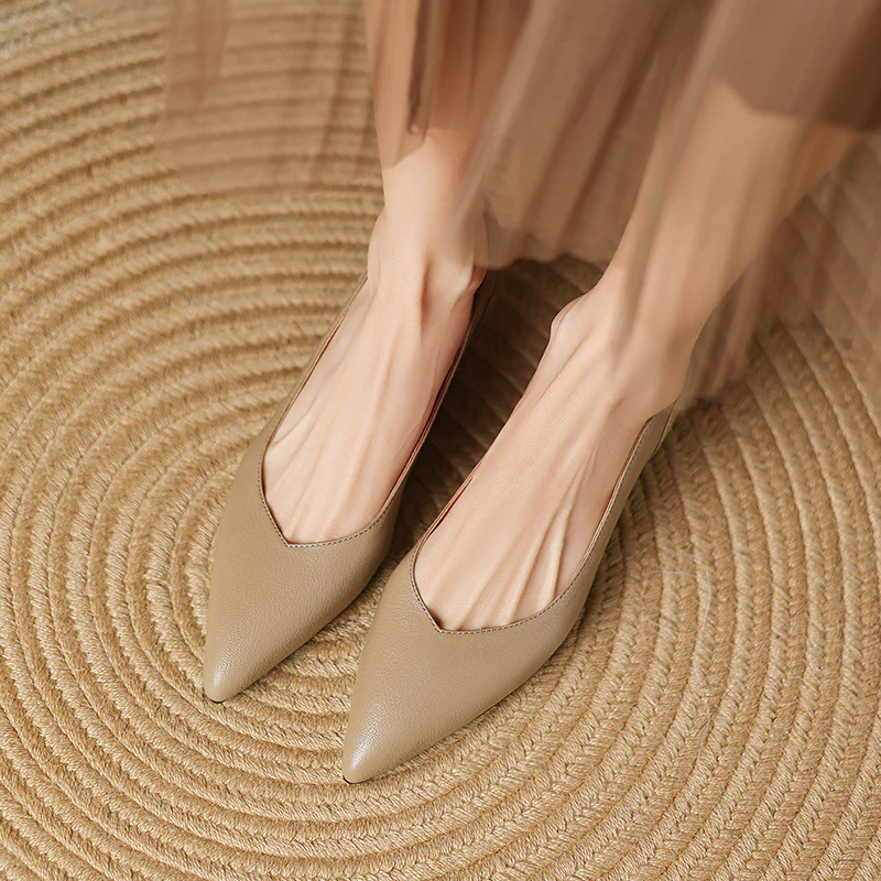 Nera Genuine Leather Heels