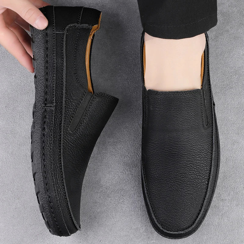Larvis Genuine Leather Loafers