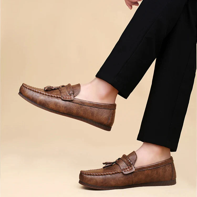Moclyn Leather Loafers
