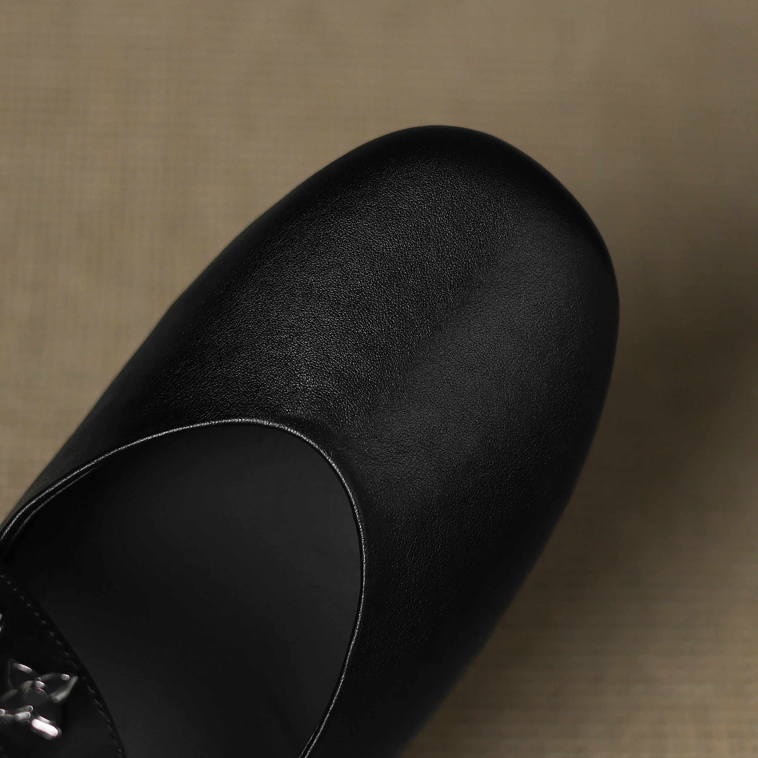 Elda Genuine Leather Flats