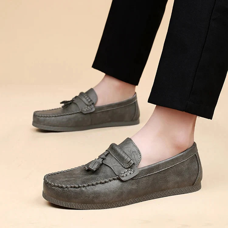 Moclyn Leather Loafers
