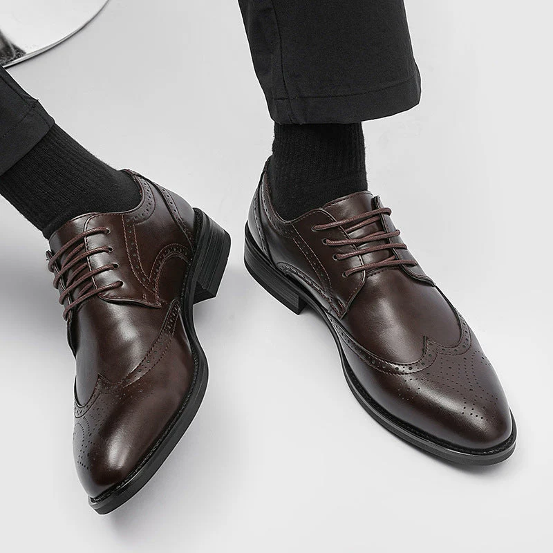 Pasera Genuine Leather Oxfords