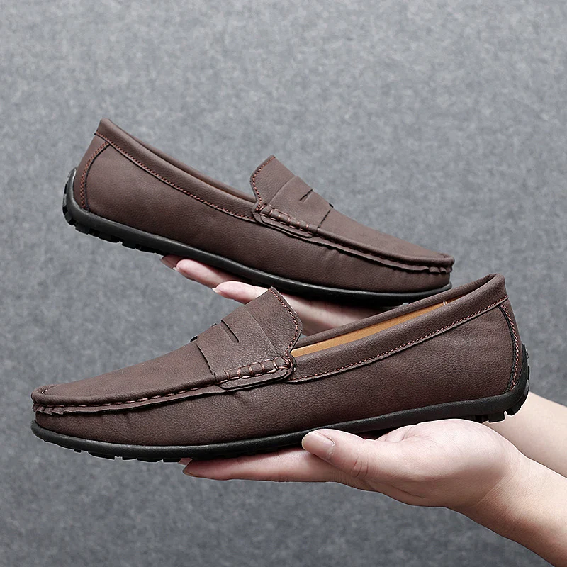 Travor Genuine Leather Loafers
