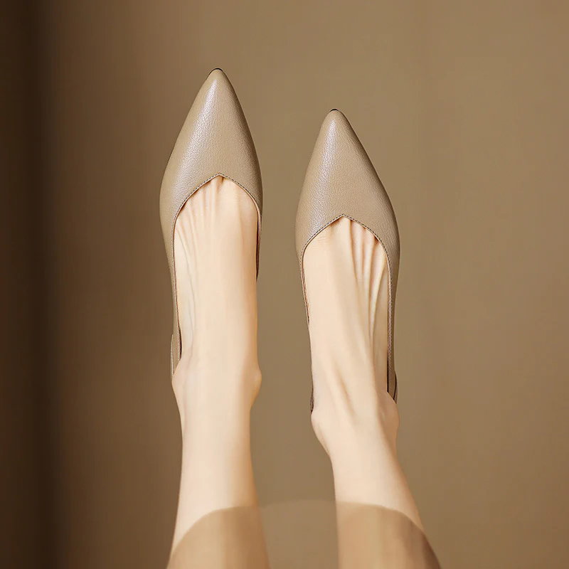 Nera Genuine Leather Heels