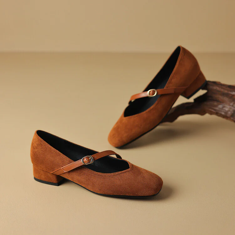 Elura Suede Heels