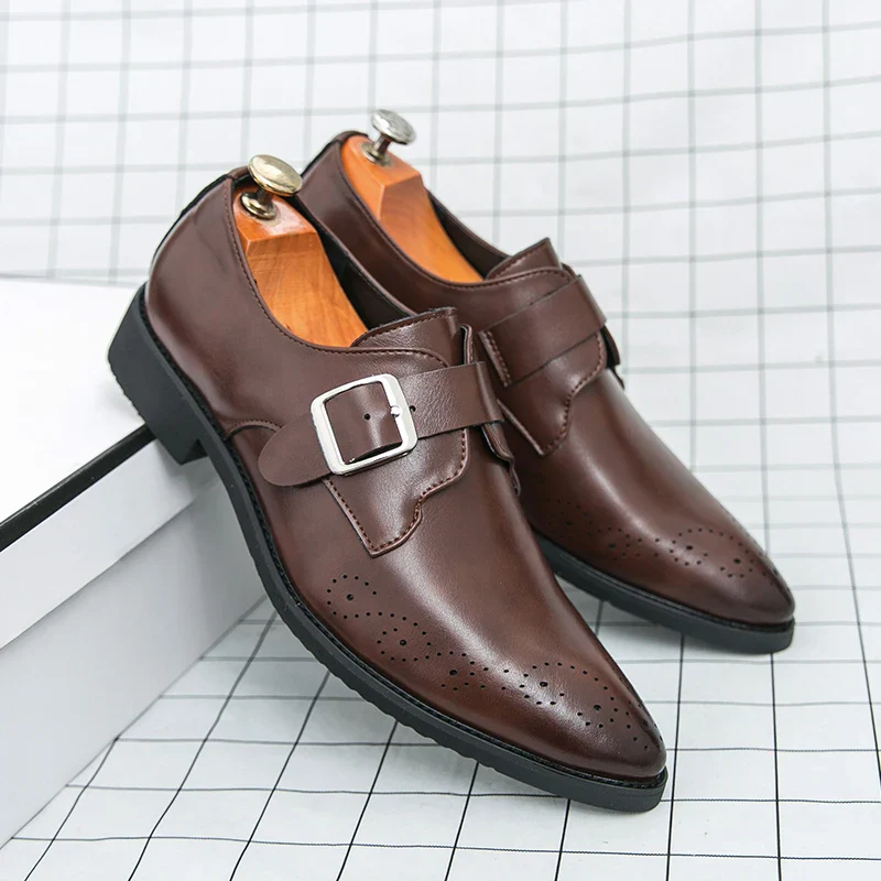 Bucklor Genuine Leather Shoes