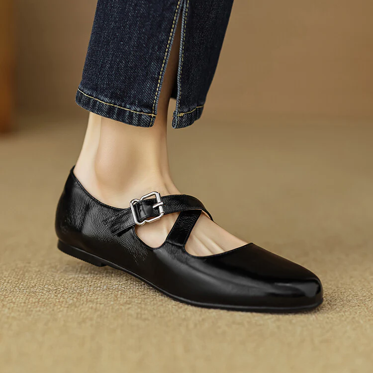 Nyra Genuine Leather Shoes