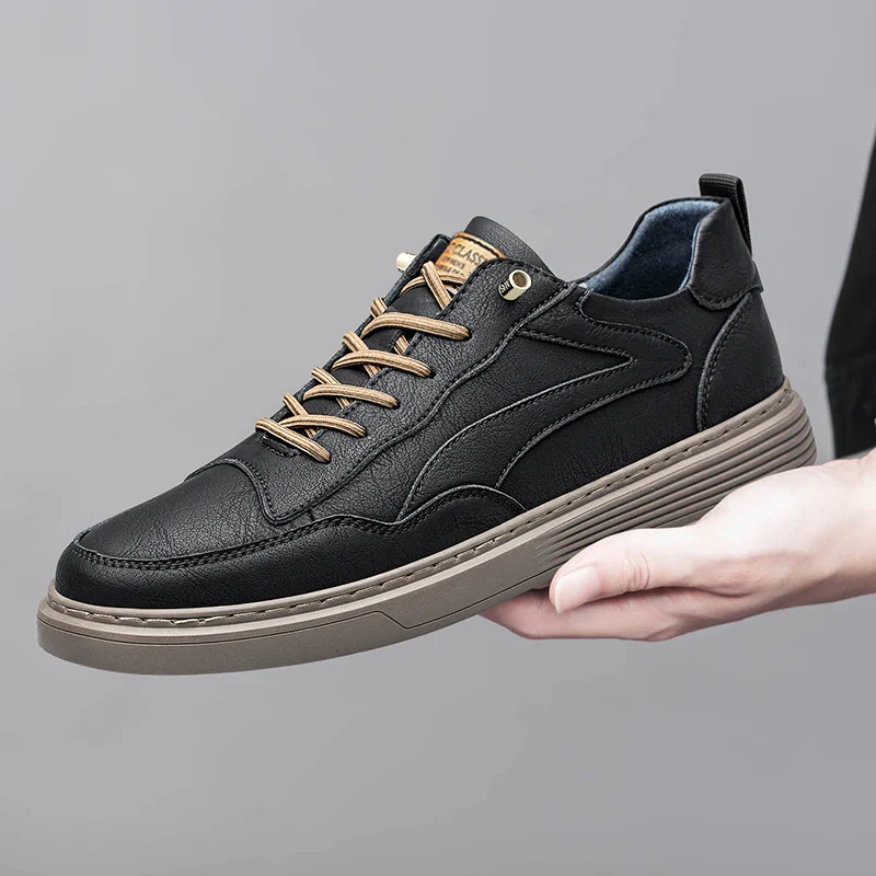 Ozgun Genuine Leather Sneakers