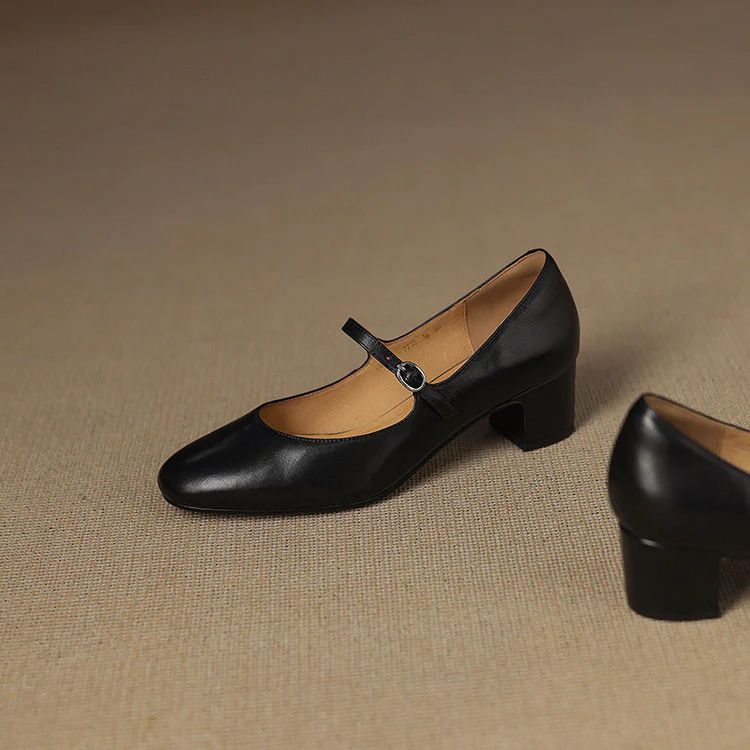 Cadrel Genuine Leather Pumps