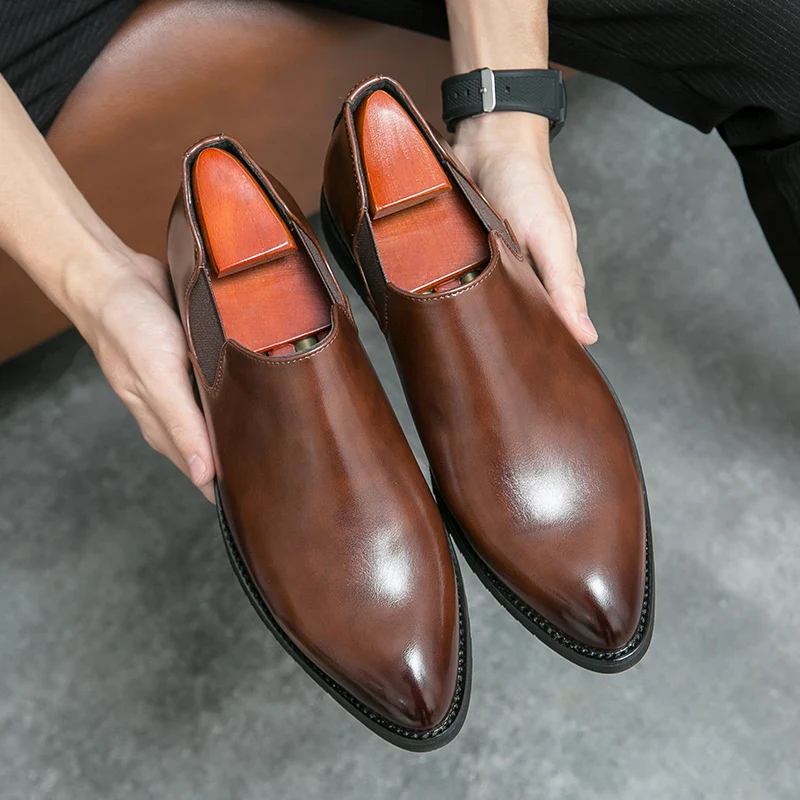 Slevo Genuine Leather Loafers