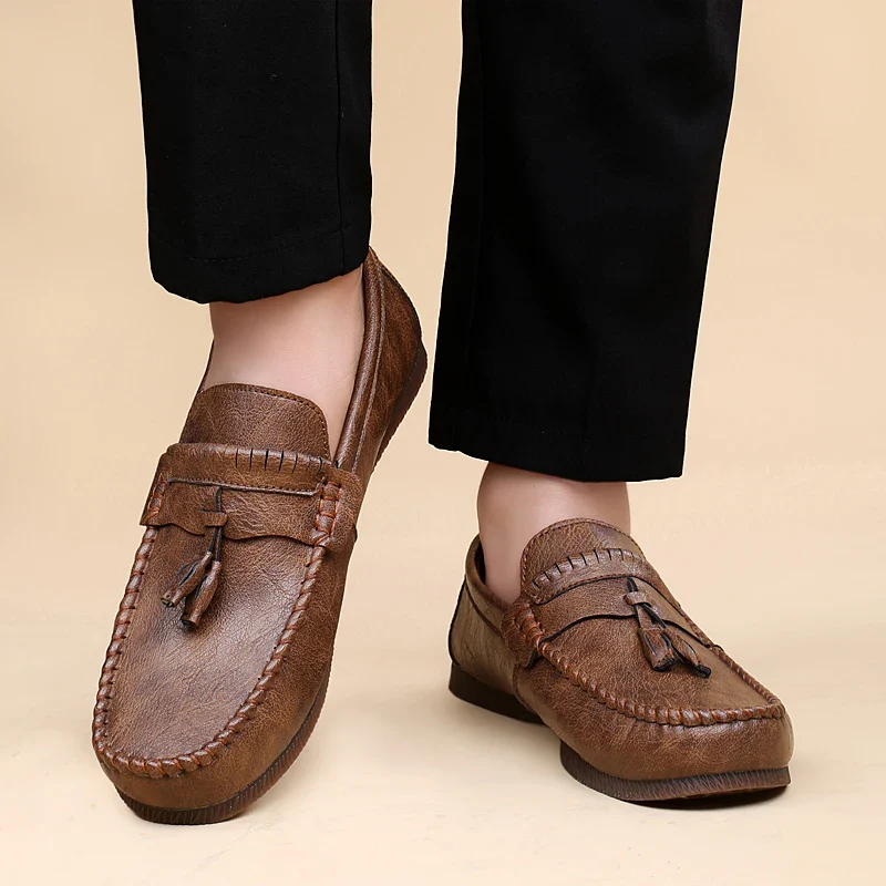Moclyn Leather Loafers