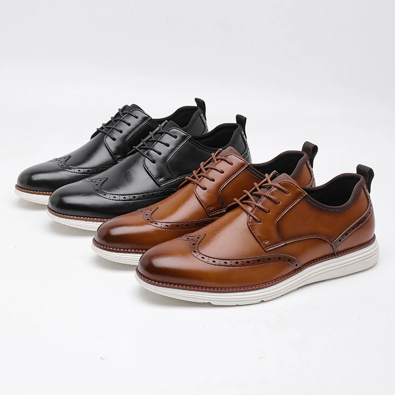 Velro Premium Leather Shoes