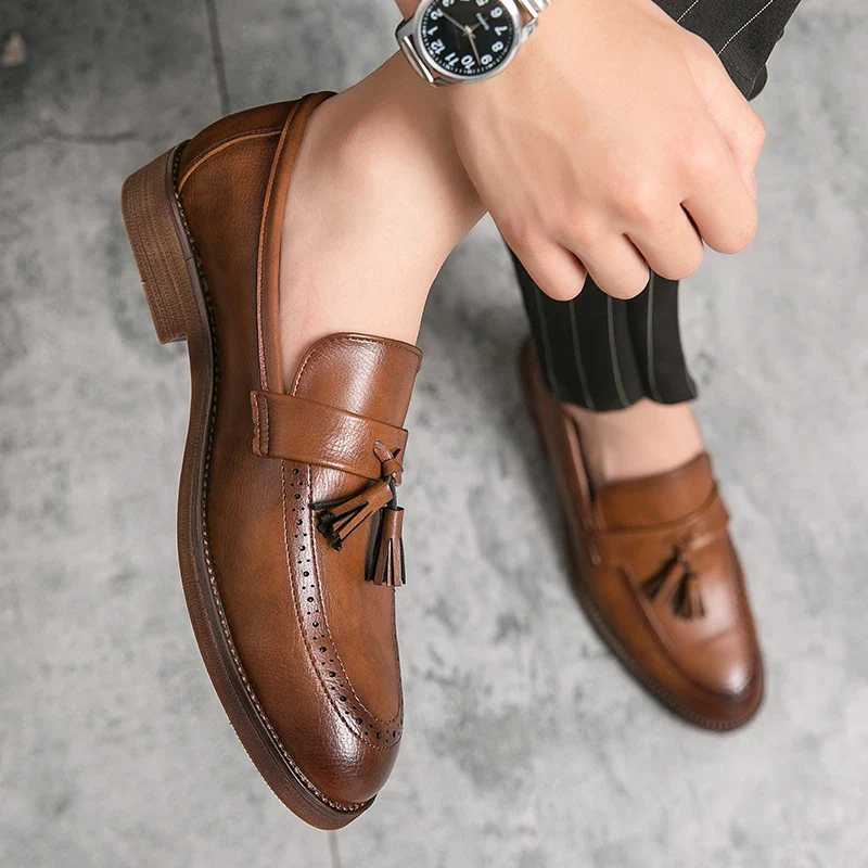 Onlor Genuine Leather Loafers