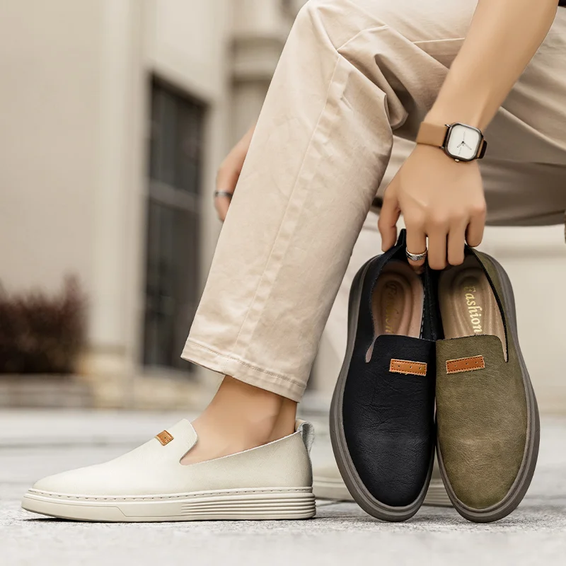 Jorvik Genuine Leather Loafers