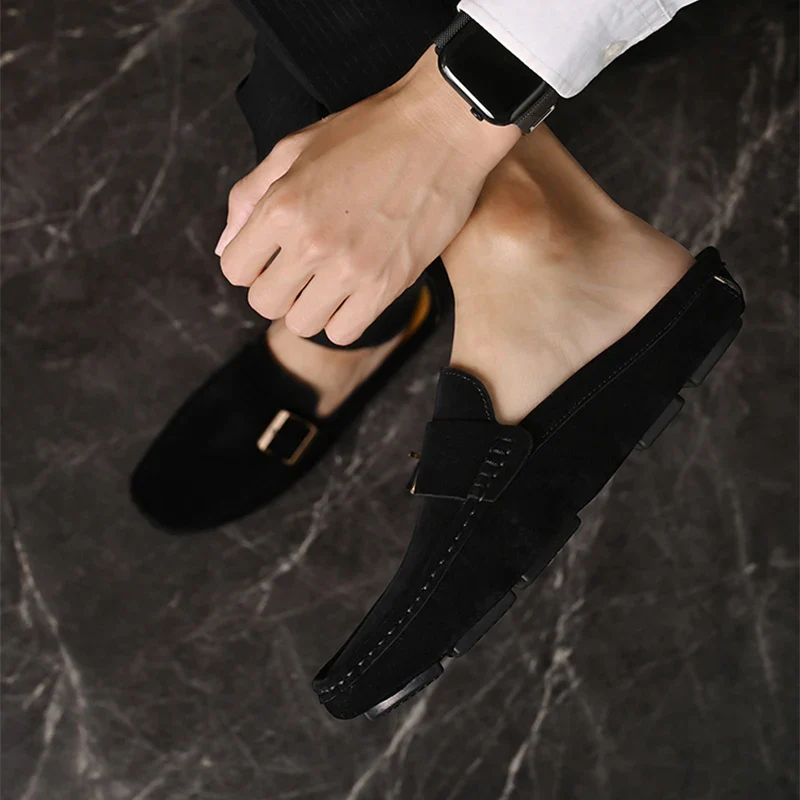 Zayden Suede Mules