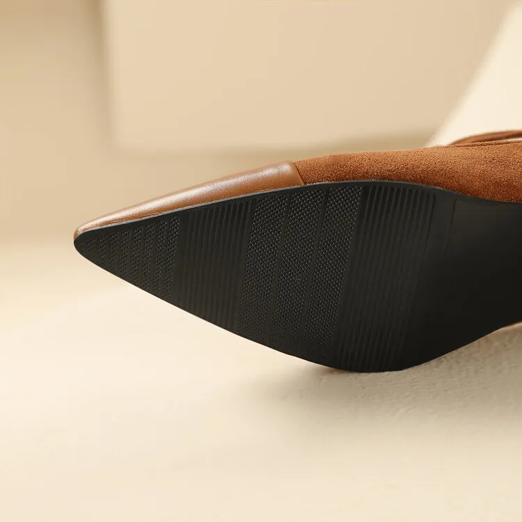 Vistra Leather Heels