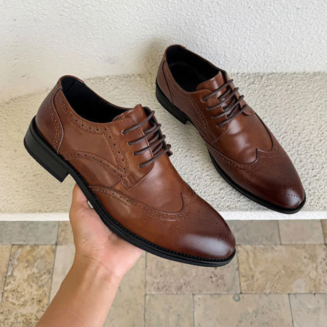 Pasera Genuine Leather Oxfords
