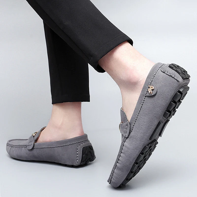 Delmar Genuine Suede Loafers