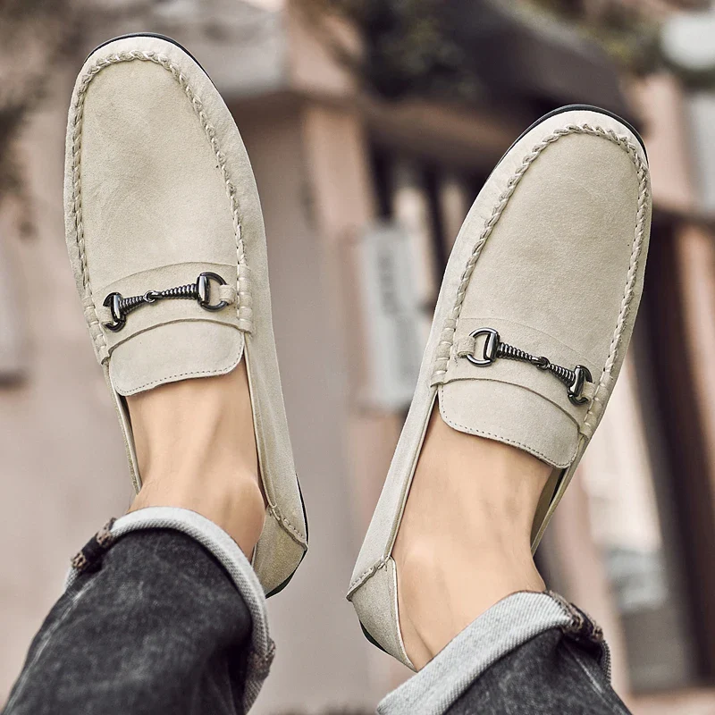 Astire Genuine Suede Loafers