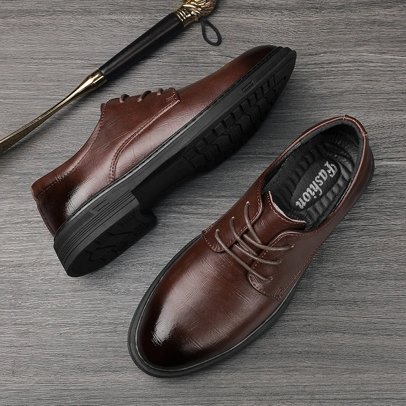 Monarch Genuine Leather Oxfords