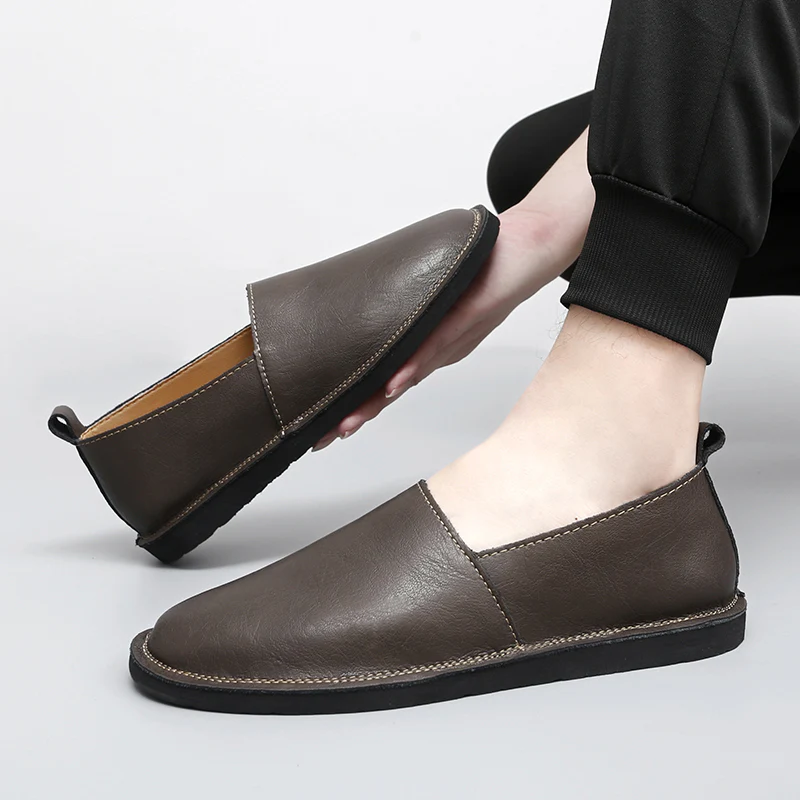 Axden Genuine Leather Loafers