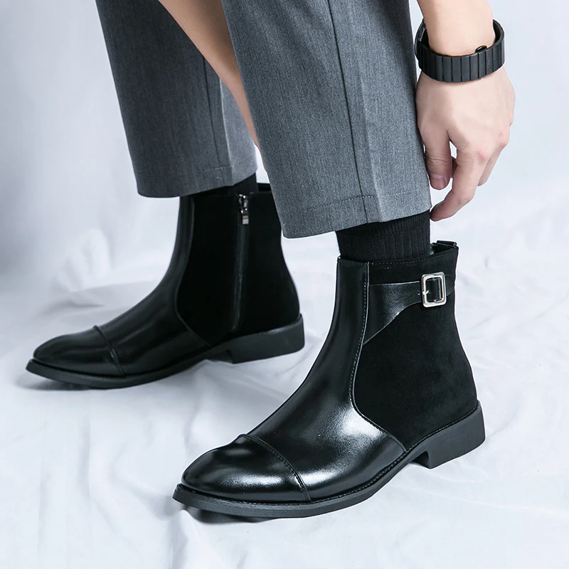 Britton Genuine Leather Boots