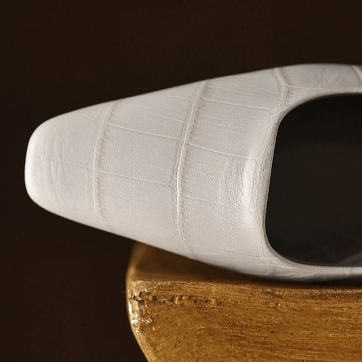 Celene Genuine Leather Heels