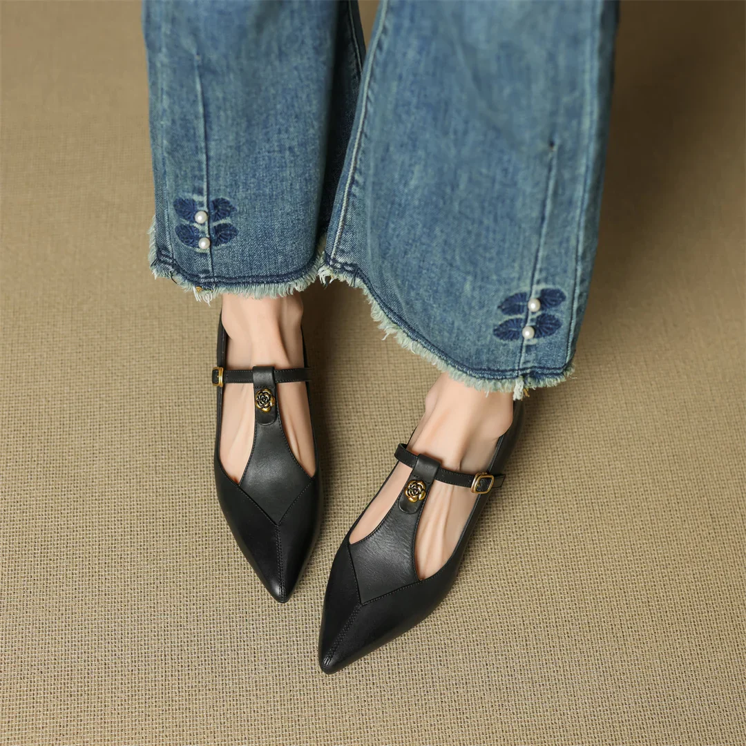 Marlene Genuine Leather Heels