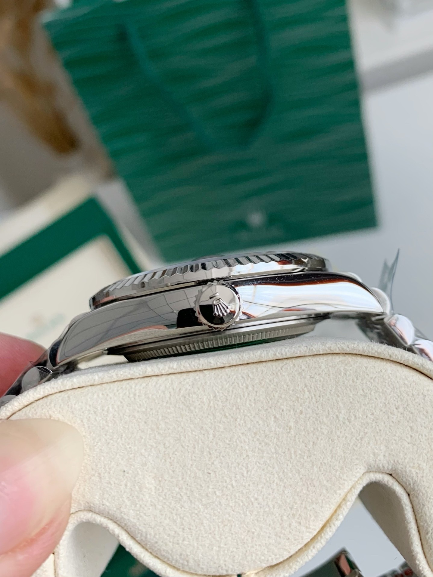 【#3698】Rolex Navigator Series men'swatch Dual time zone/100 meters waterproof, 42mm