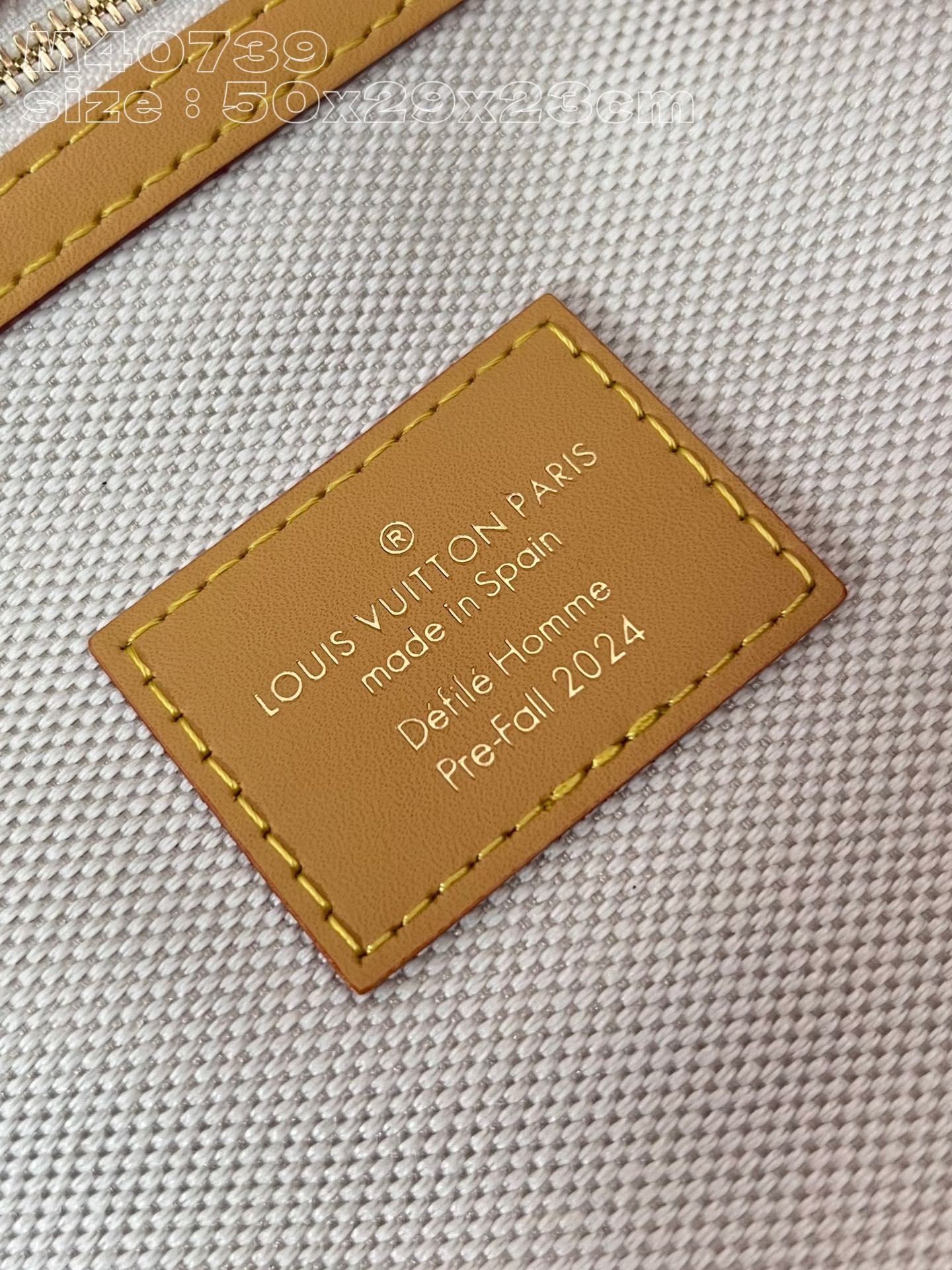 Louis Vuitton Keepall Bandoulière 50 handbag M40739，Top quality