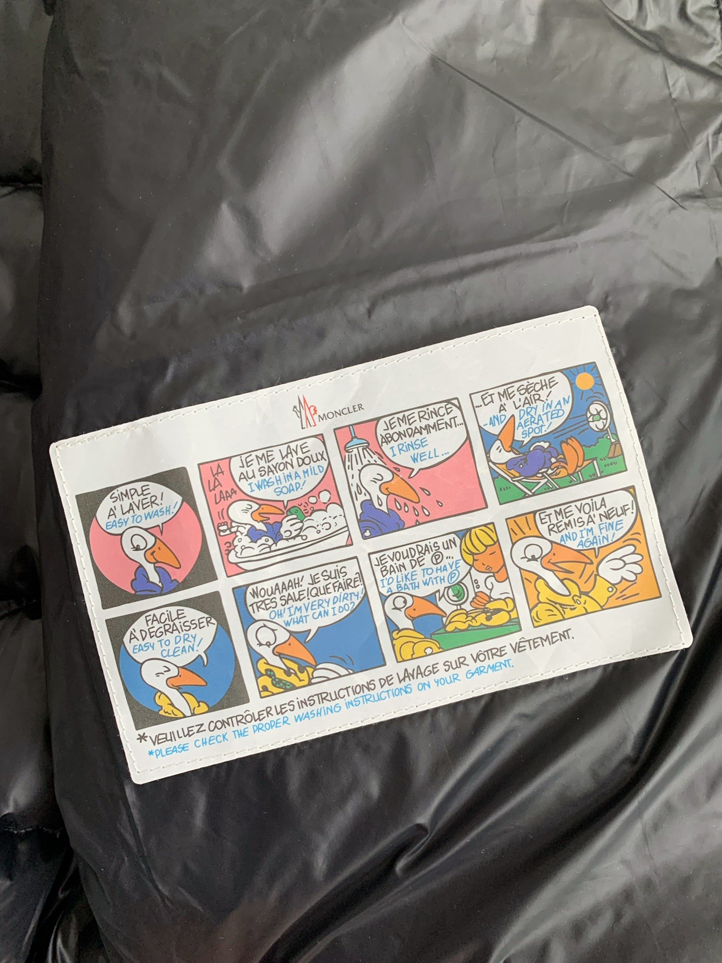 【#3666】Moncler Short men's down jacket