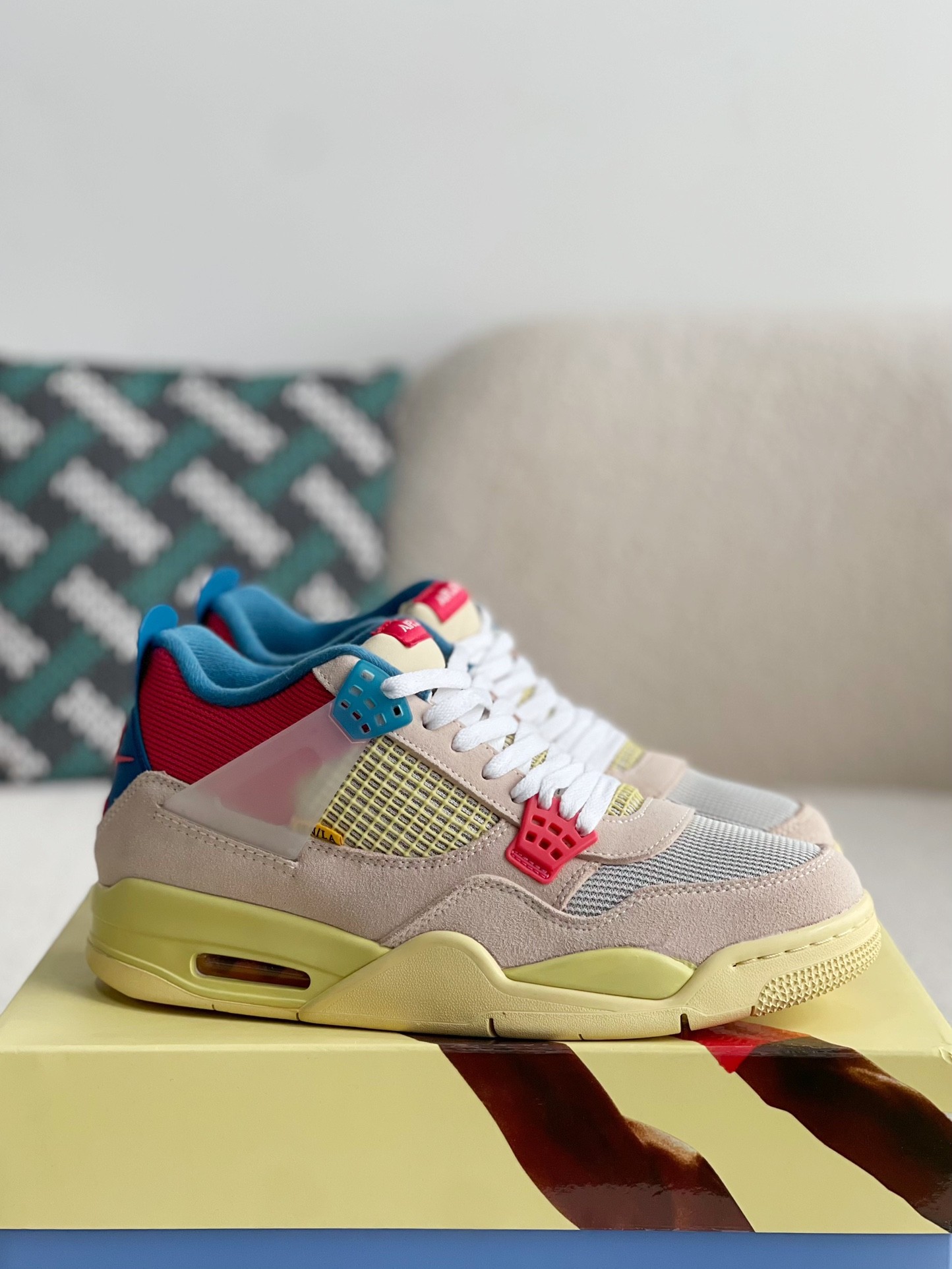 Union LA X Jordan 4 AJ4 Sneakers Retr