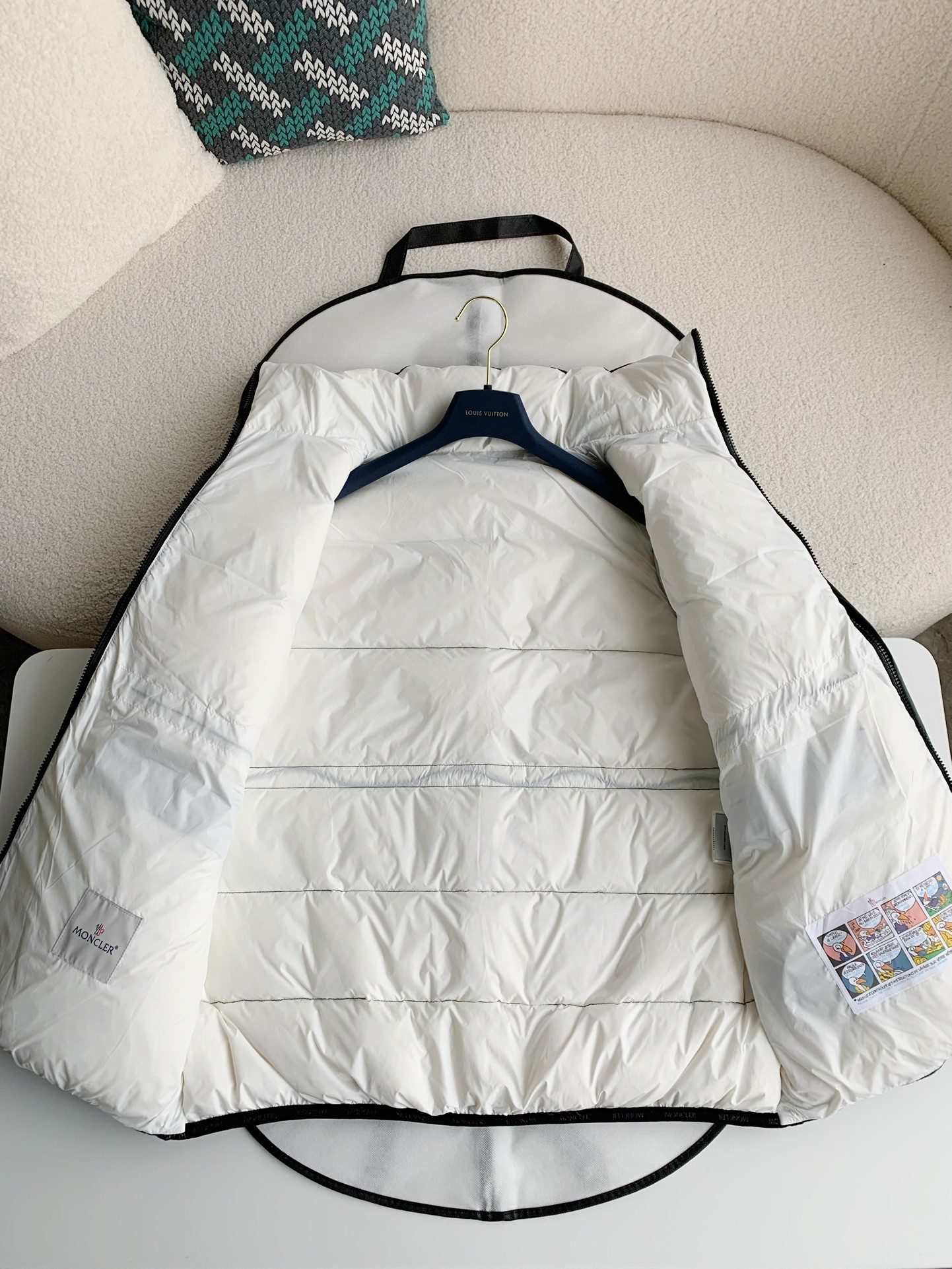 【#2358】Moncler Short men's down jacket
