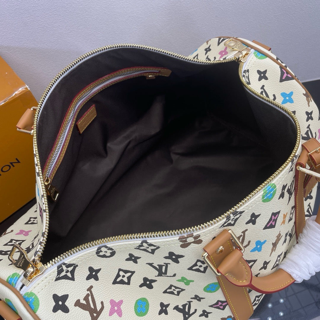 LOUIS VUITTON LV X Tyler The Creator keepall 45 Travel bag/top quality M25233