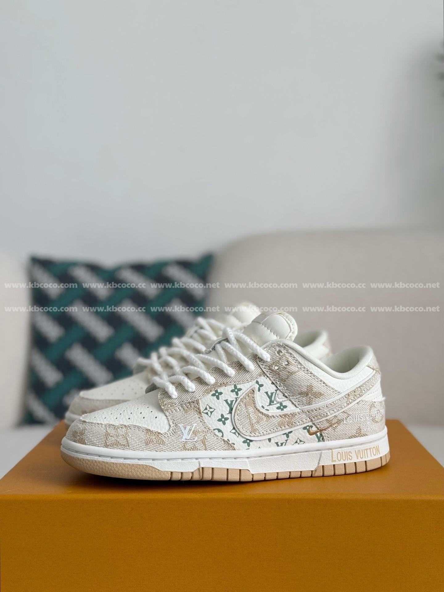 【#5200】 LOUIS VUITTON x Nike DunkCasual Sneakers