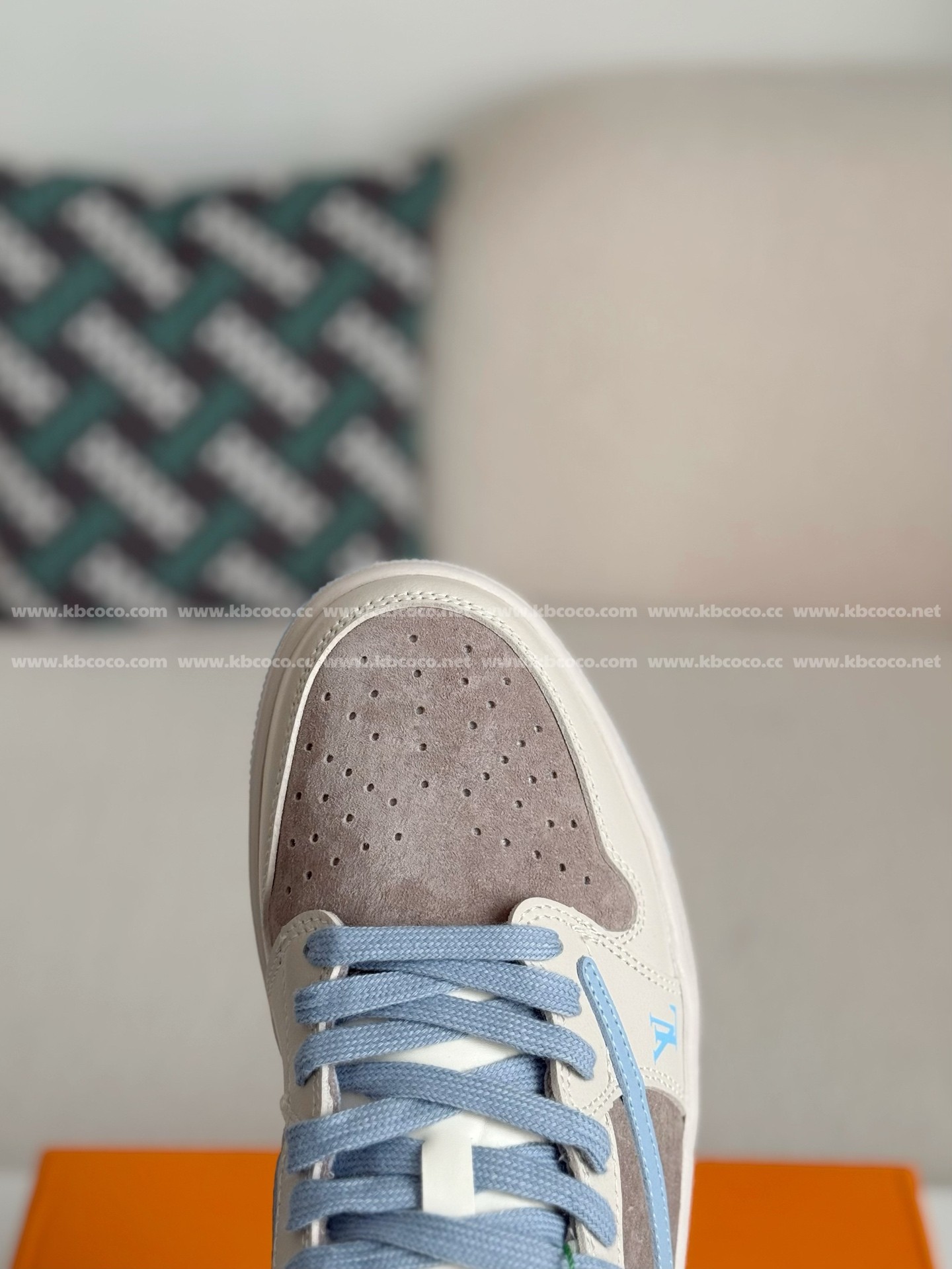 【#5256】 LOUIS VUITTON x Jordan AirJordan 1 Casual Sneakers