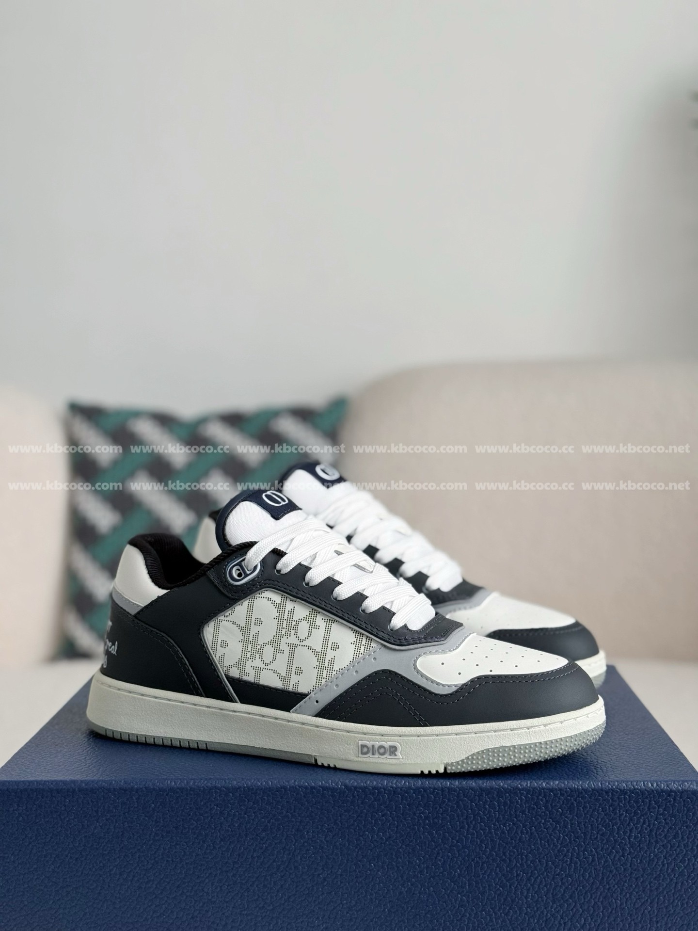 【#5161】 DIOR B27 UPTOWN LEATHERSHOES